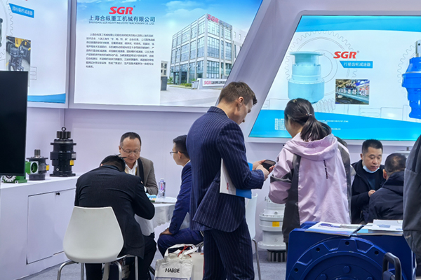 SGR -växellådor på Bauma China 2024